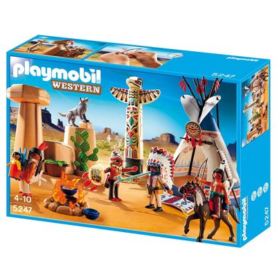 Playmobil-Western-Acampamento-Indigena-5247