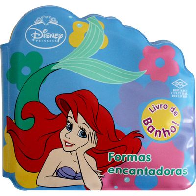 Livro-de-Banho-Formas-Encantadoras-Ariel-Disney