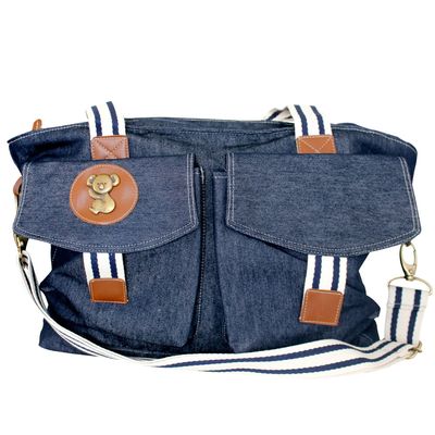 Bolsa-Melbourne---Jeans---Classic-For-Baby-Bags---GBaby