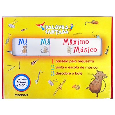 Kit-Livros-Maximo-Musico---Palavra-Cantada---Melhoramentos