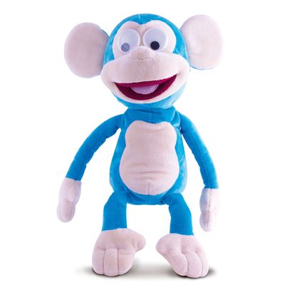 Macaco-de-Pelucia-Fufris---Azul---New-Toys