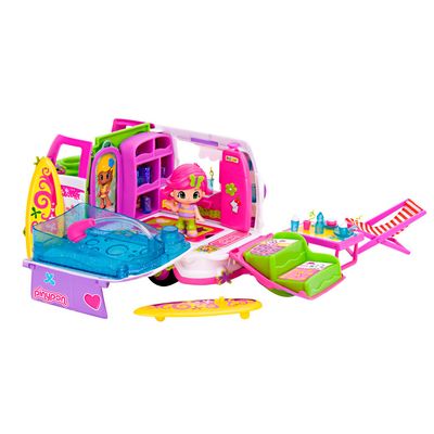 Mini-Boneca-Pinypon-com-Van---Rosa---Multikids-2