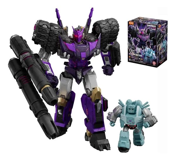 Transformes Tarn Comic Edition Decepticons Action Edition Model Kit Articulado Versao dos Quadrinhos
