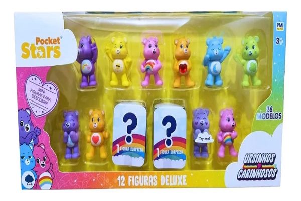 Ursinhos Carinhosos Pack Pocket Stars Com 12 figuras Deluxe - Sunny