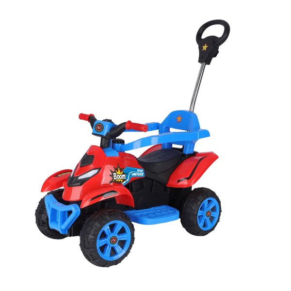 Quadriciclo Elétrico com Empurrador – Spider Power