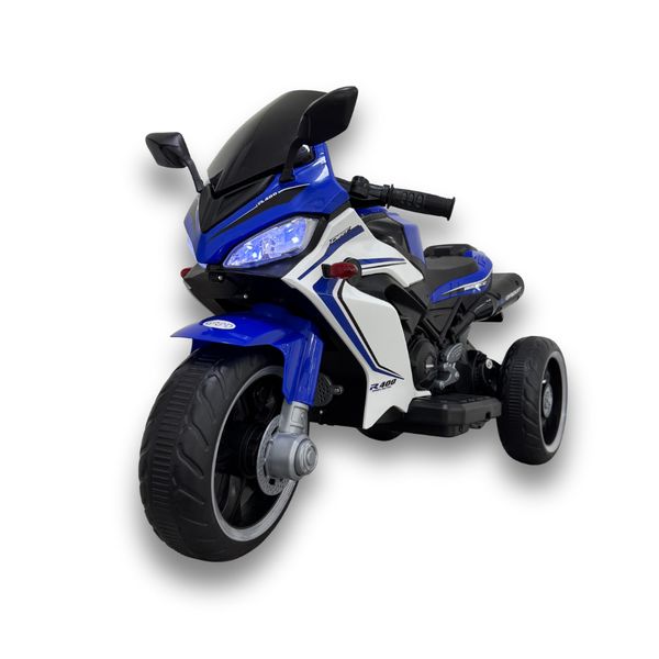 Moto Elétrica Infantil 6V Hyper Speed Azul