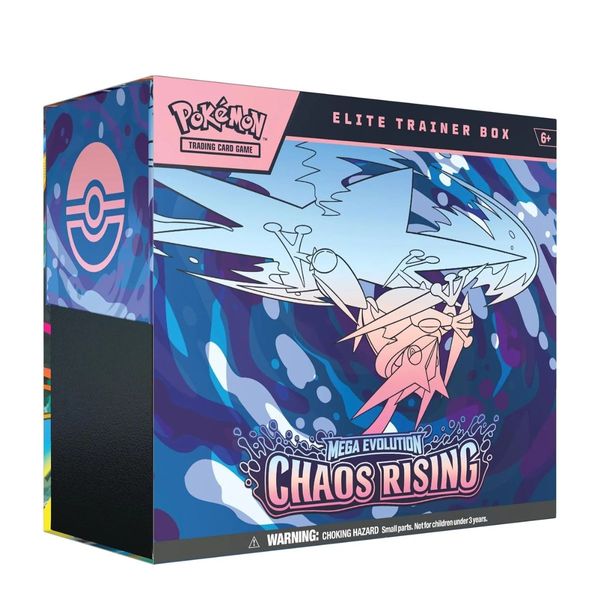 Pokemon TCG: Mega Evolution - Chaos Rising - Elite Trainer Box - Ingles