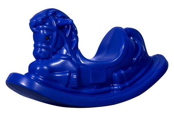 Gangorra Cavalinho Infantil AZUL
