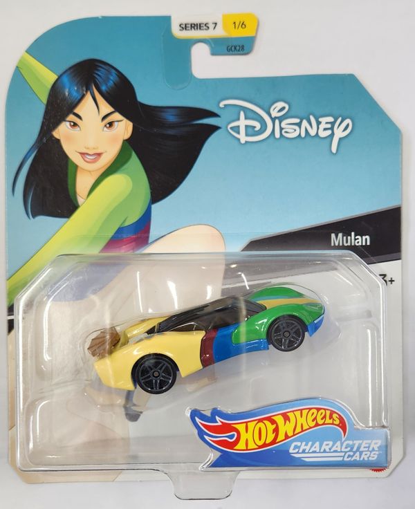 Hot Wheels Character Cars - Mulan
