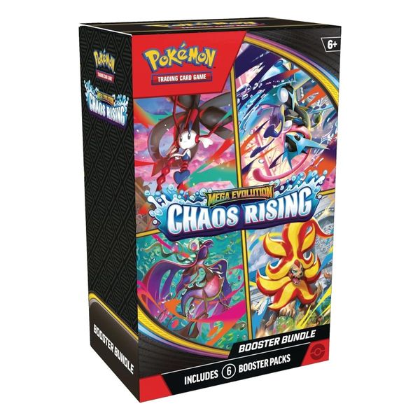 Pokemon TCG: Mega Evolution - Chaos Rising - Booster Bundle - Ingles