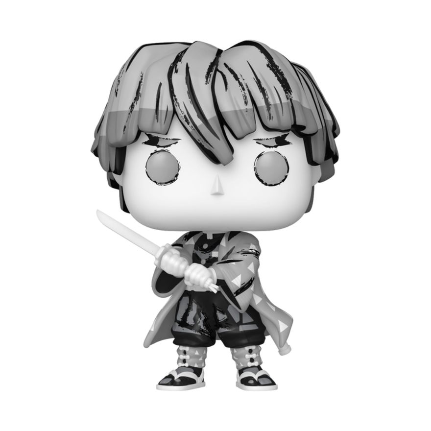 Boneco---Funko-Pop---Demon-Slayer-Sumi-Ink---Zenitsu---Candide-0