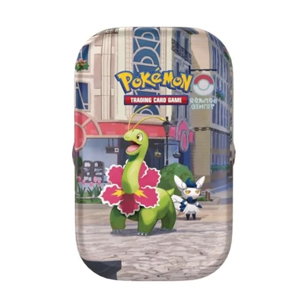 Pokemon TCG: Lumiose City Mini Tin Meganium/meowstic Ingles
