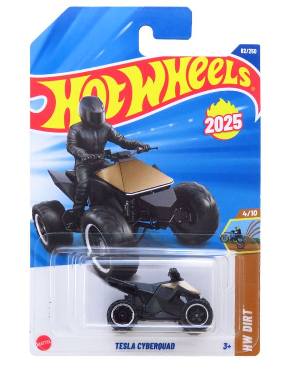 Tesla Cyberquad - Gold - HW Dirt - 1/64 - Hot Wheels