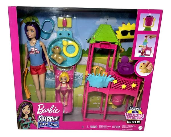 Barbie Skipper First Jobs - Parque Aquático