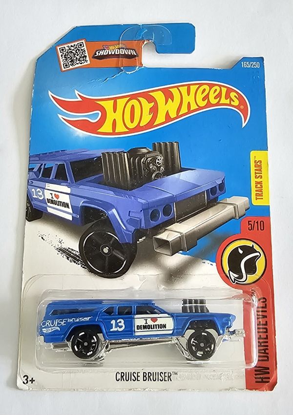 *Embalagem Danificada* Hot Wheels Daredevils - Cruise Bruiser