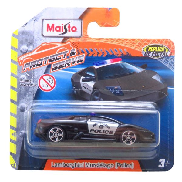 Lamborghini Murcielago Policia - Fresh Metal - 1/64 - Maisto