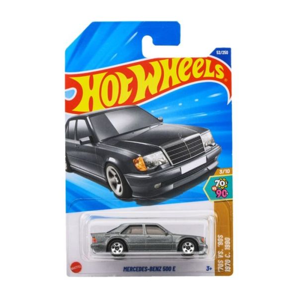 Mercedes-Benz 500 E - Cinza - '70S vs. '90S - 1/64 - Hot Wheels