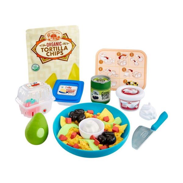 Kit Culinário Creative Chefs Nachos Areia Moldável Verde Creative