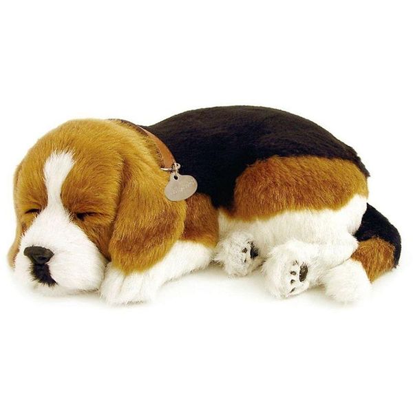 Pet Interativo Filhote Cachorro Beagle Respiração Realista Imex
