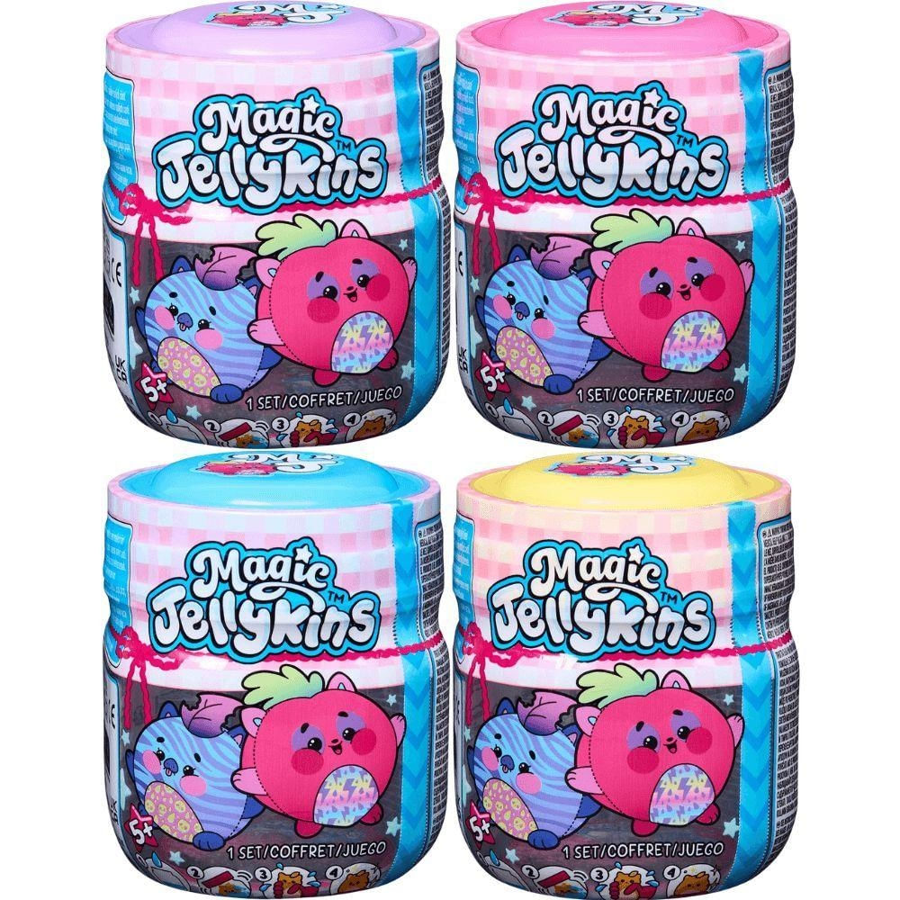 Pelúcia Surpresa Magic Jellykin com Personagem Revelado na Água Sunny Brinquedos