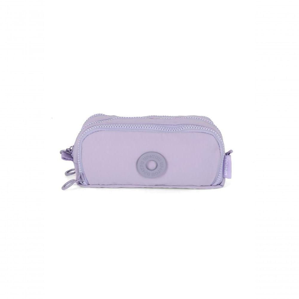Estojo Escolar Up4you ET49678UP Tres Compartimentos 2L Medio Roxo