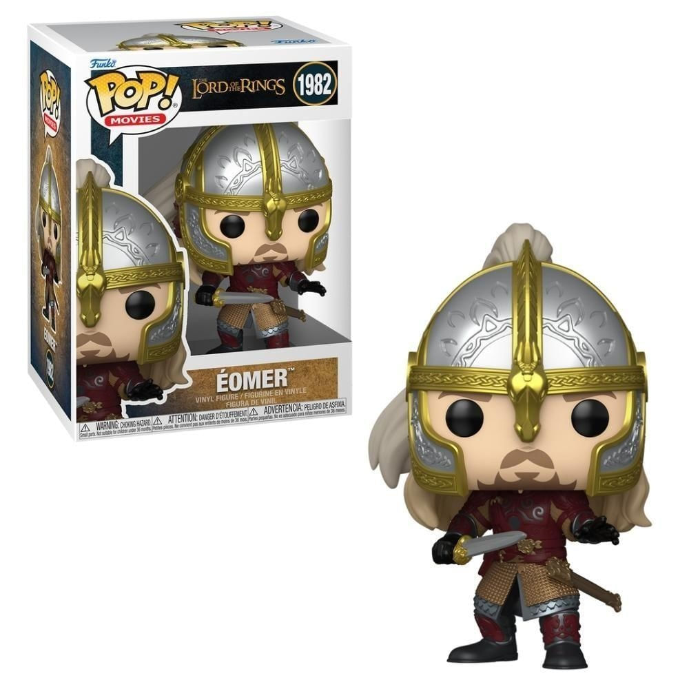 Boneco Funko Pop! Éomer o Senhor dos Anéis 12cm Vinil Candide