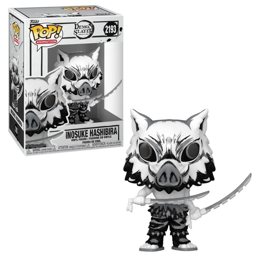 Boneco Funko Pop! Demon Slayer Sumi Ink Inosuke Vinil Preto Candide