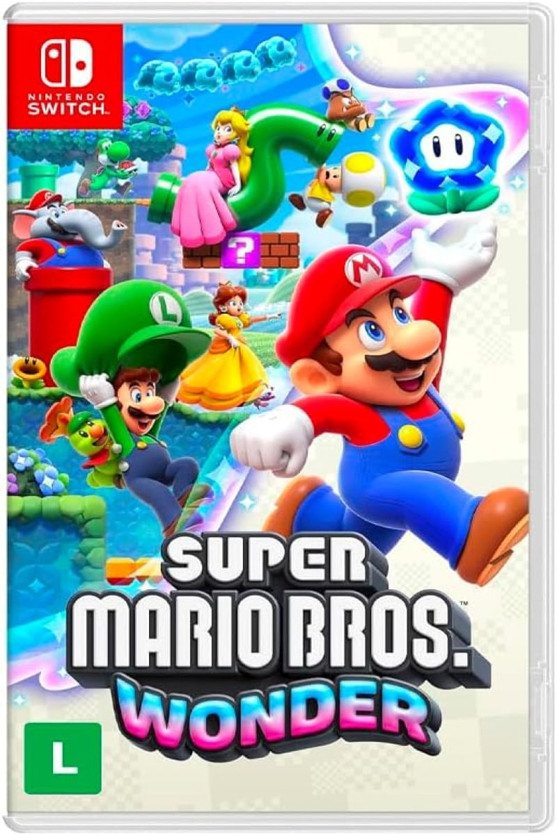 Super Mario Bros Wonder Switch BR Midia Fisica