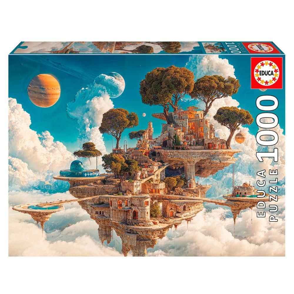 Puzzle 1000 Peças O Reino das Nuvens - Educa 20231