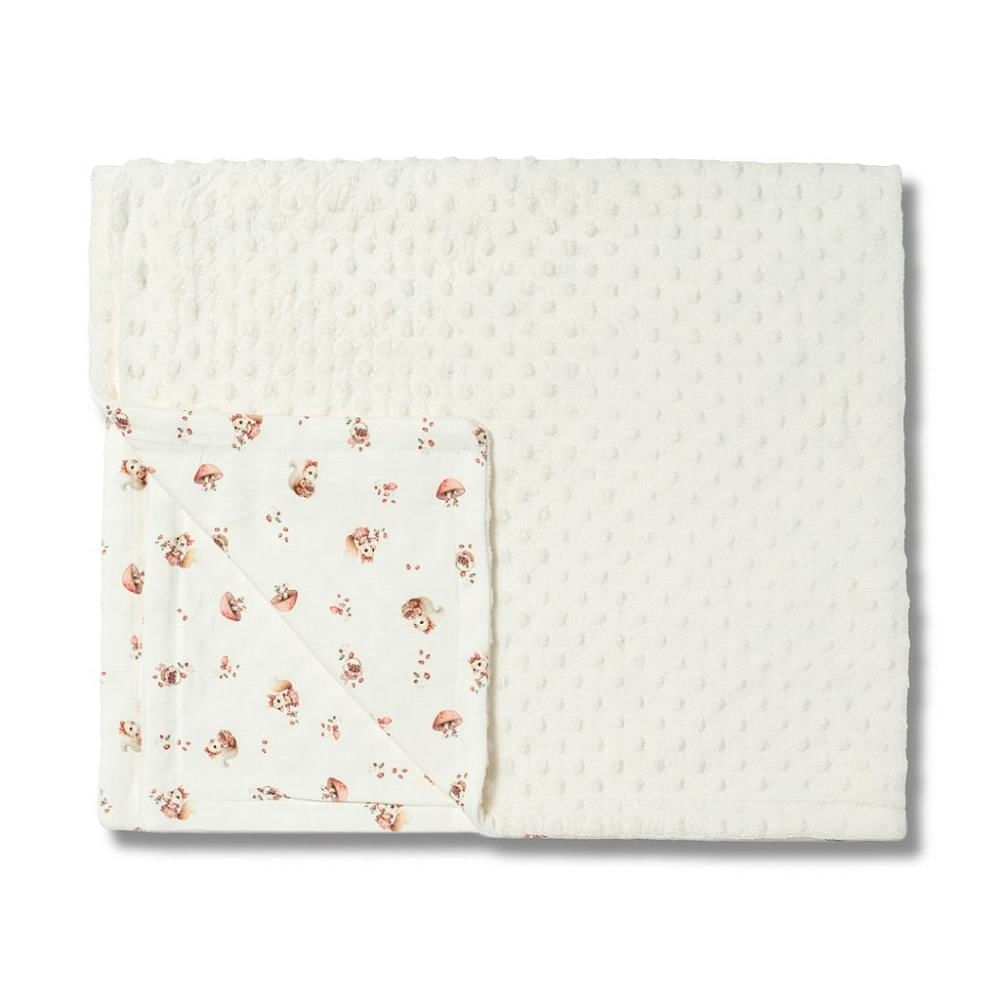 Cobertor Hug Fleece Dots Fun Picnic Da Olívia Off White
