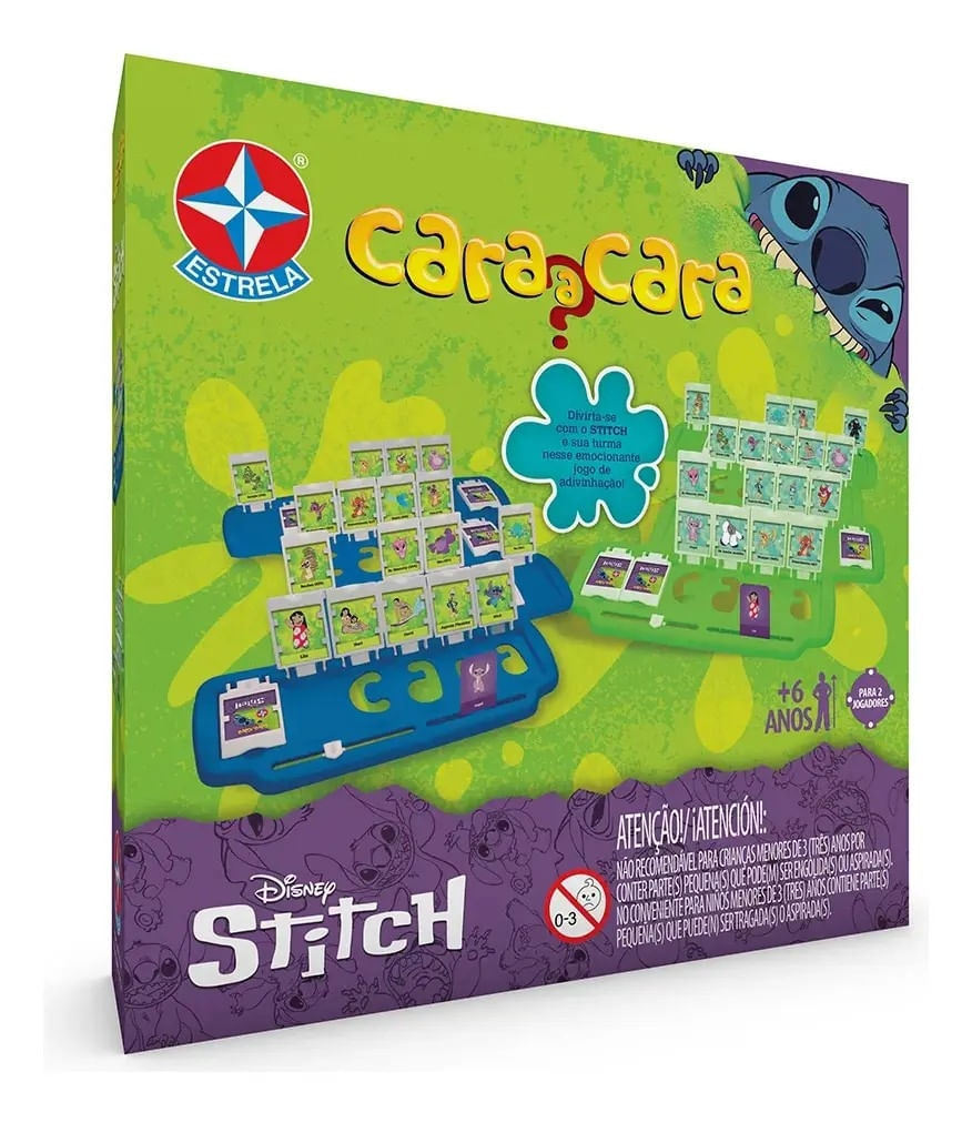 Jogo Cara a Cara Disney Stitch