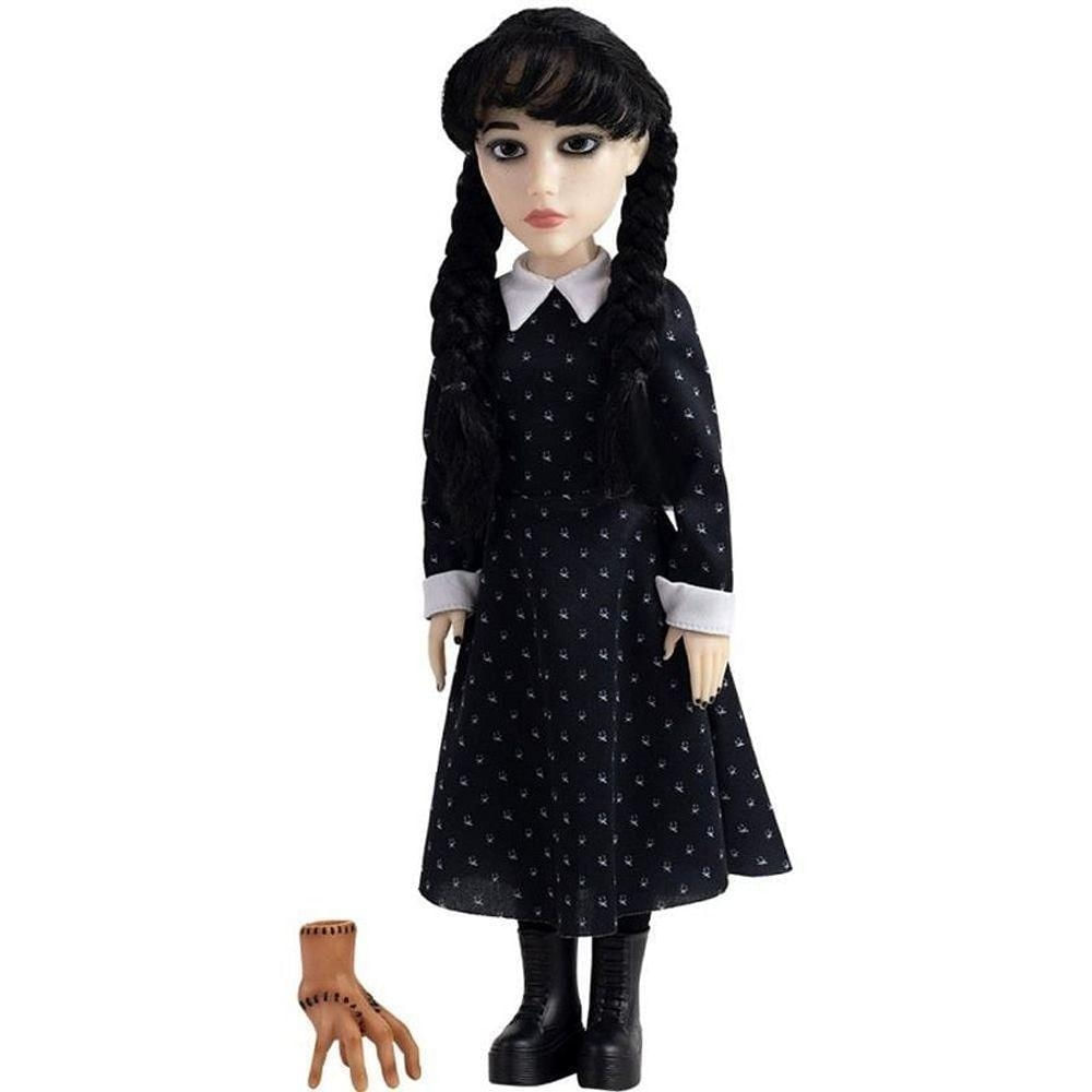 Boneca Wandinha 45cm Oficial Netflix Preto Baby Brink