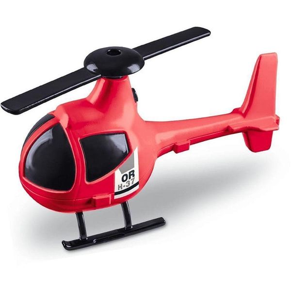 Helicóptero de Brinquedo Heli-Fire Bombeiro Resgate Vermelho Orange Toys