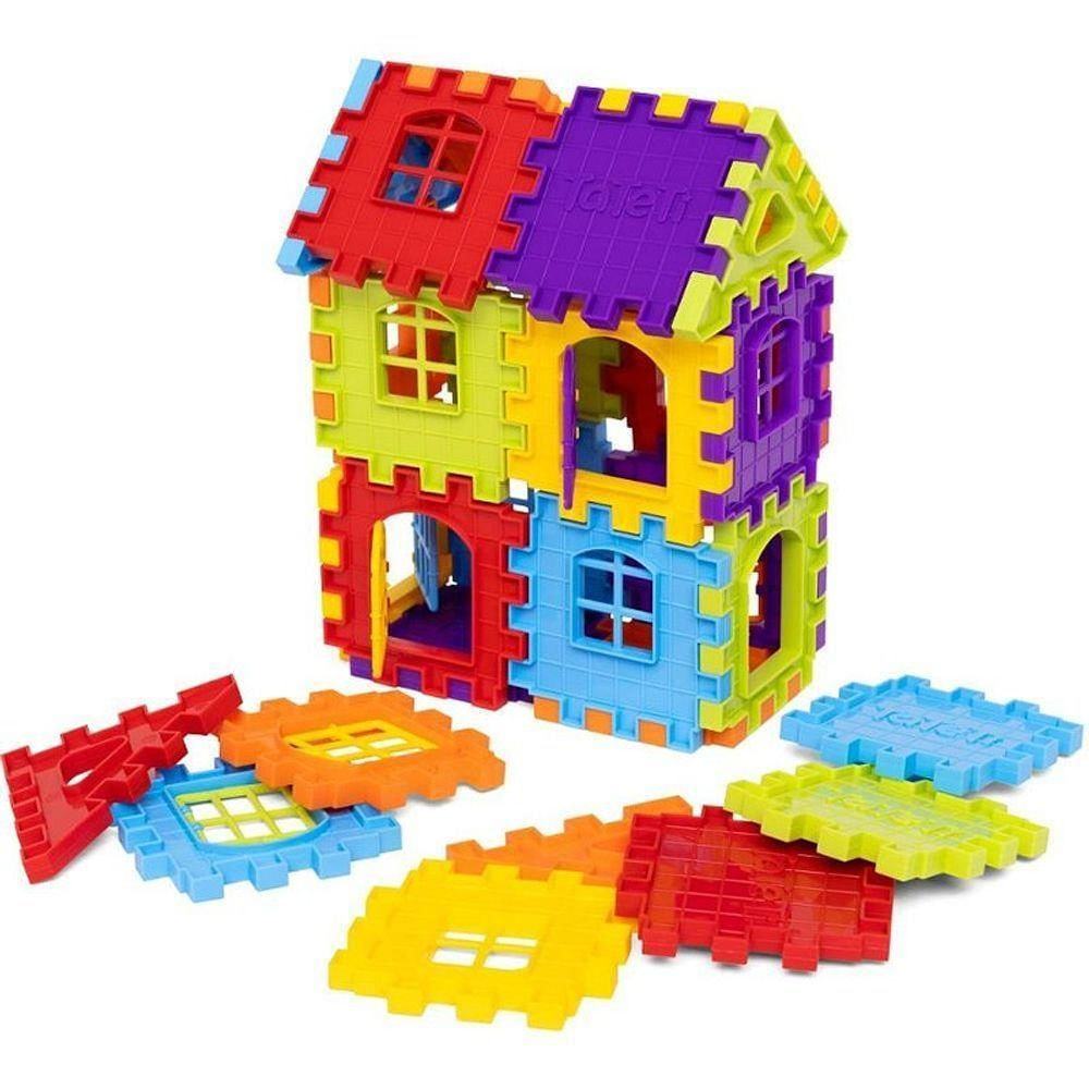 Brinquedo Educativo Montar Infinity House 28 Peças Criatividade Infinity