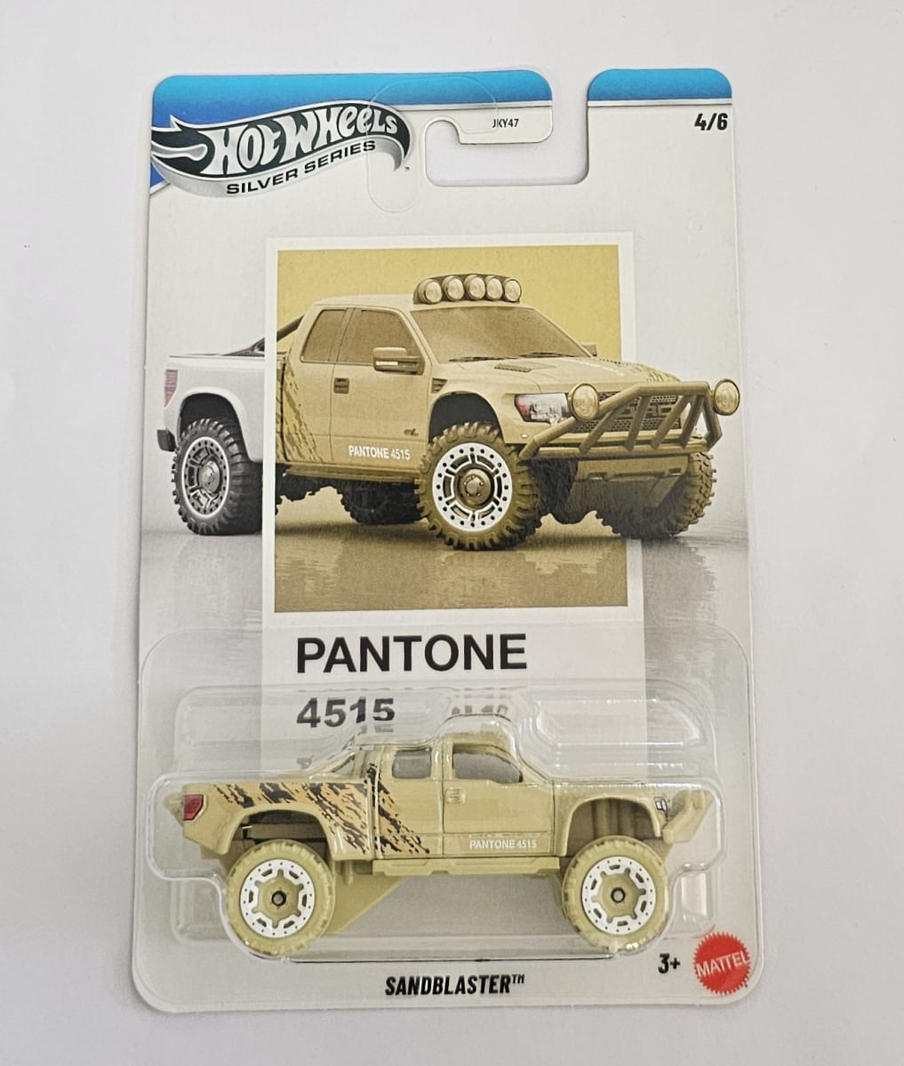 Hot Wheels Silver Series Pantone - Sandblaster