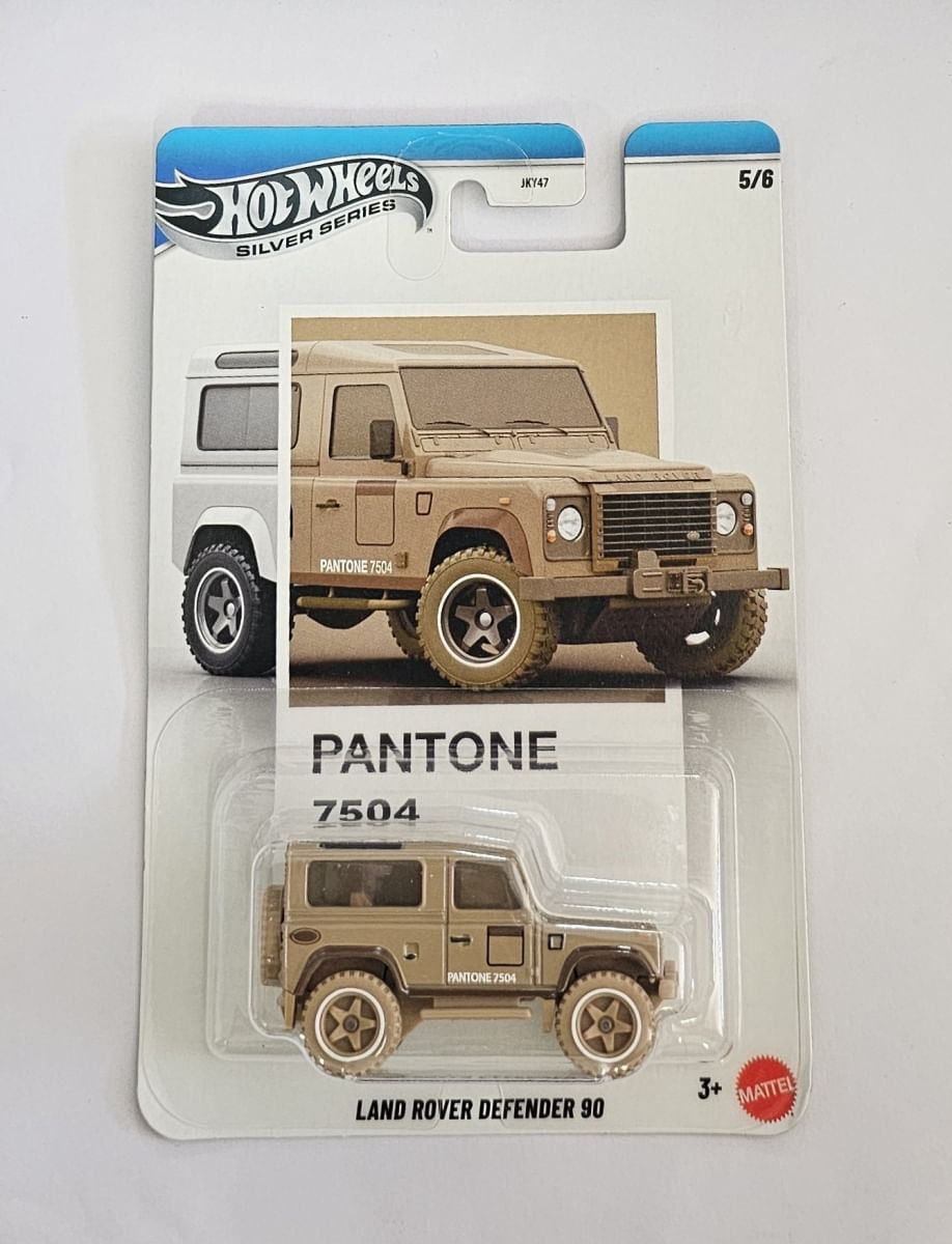 Hot Wheels Silver Series Pantone - Land Rover Defender 90