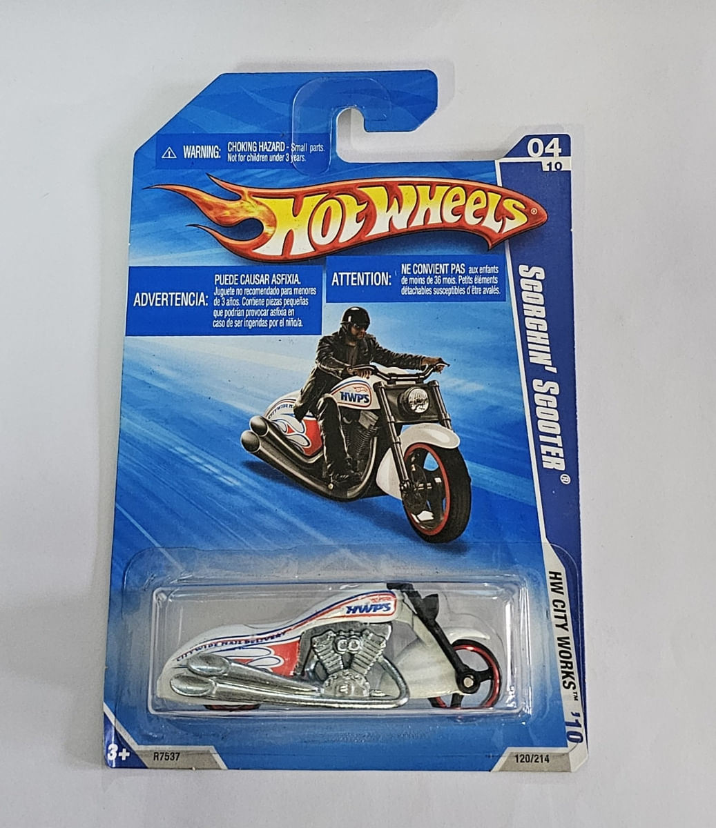 Hot Wheels City Works - Scorchin' Scooter