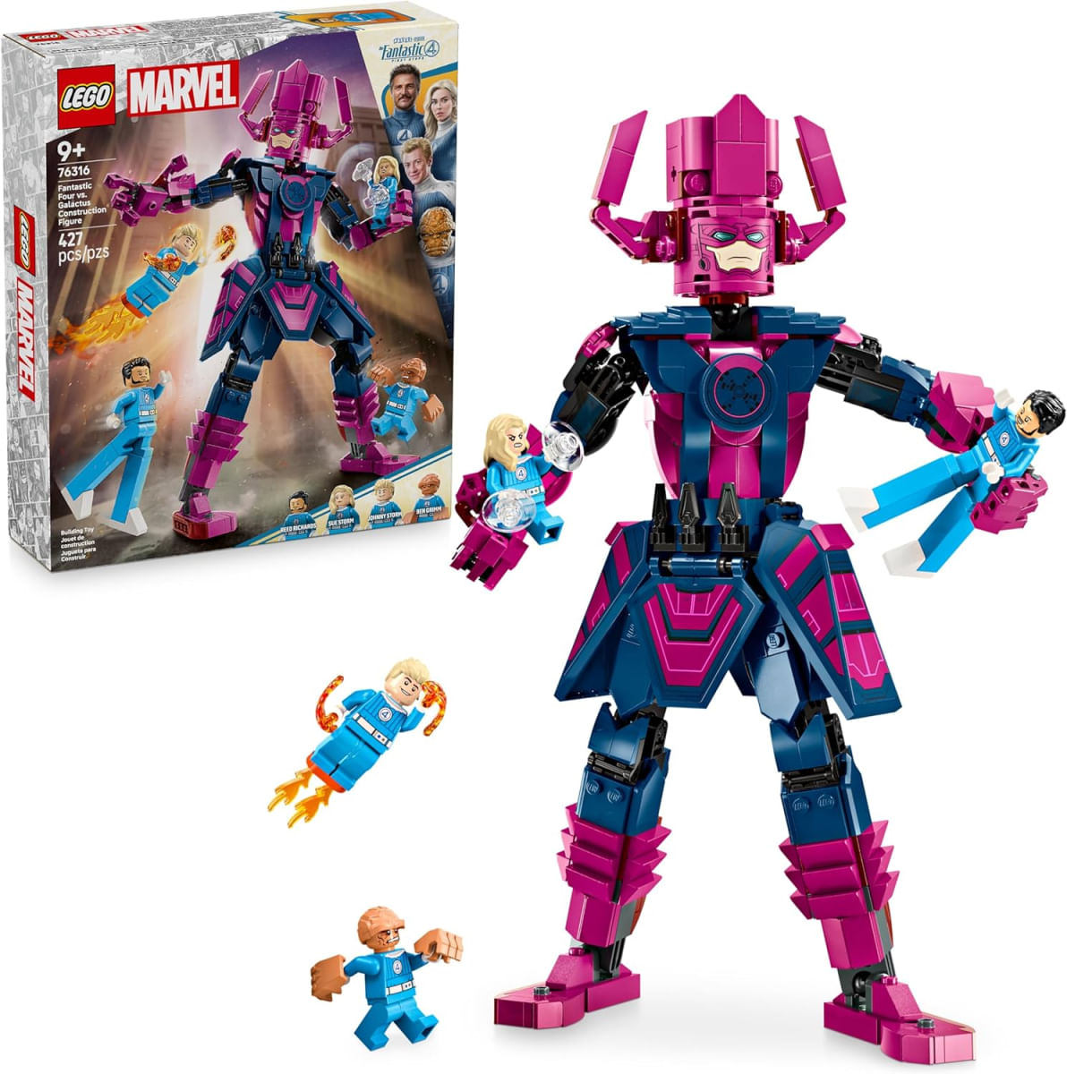 LEGO Marvel - Quarteto Fantástico vs. Galactus 76316