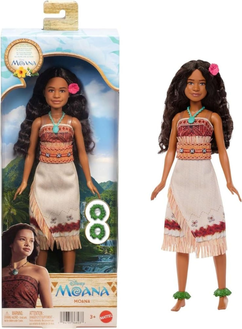 Boneca Moana Filme Live Action Disney Mattel - JLP16