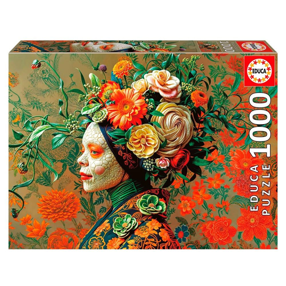 Puzzle 1000 Peças Rainha Lagarto - Educa 20233