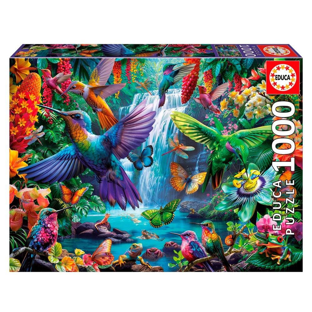 Puzzle 1000 Peças Beija-Flores - Educa 20555