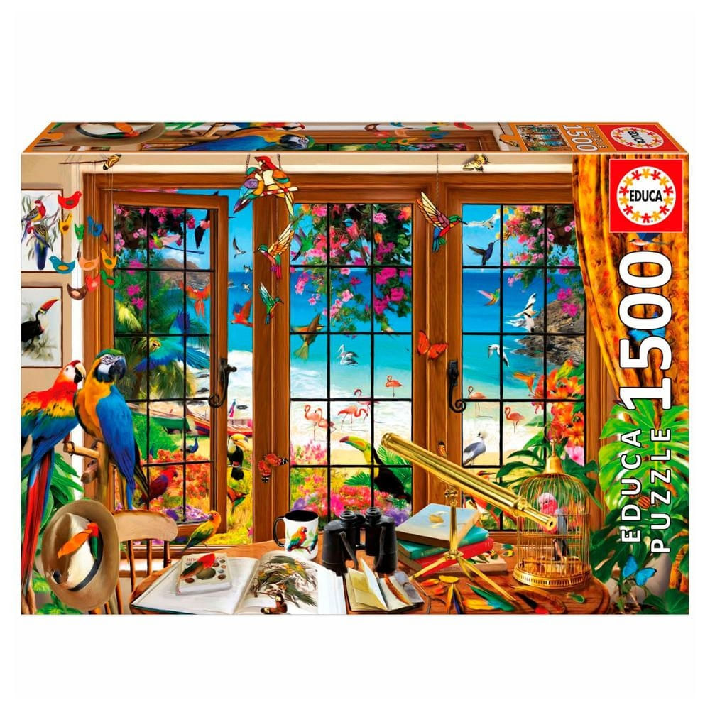 Puzzle 1500 Peças Observatório de Pássaros - Educa 20333