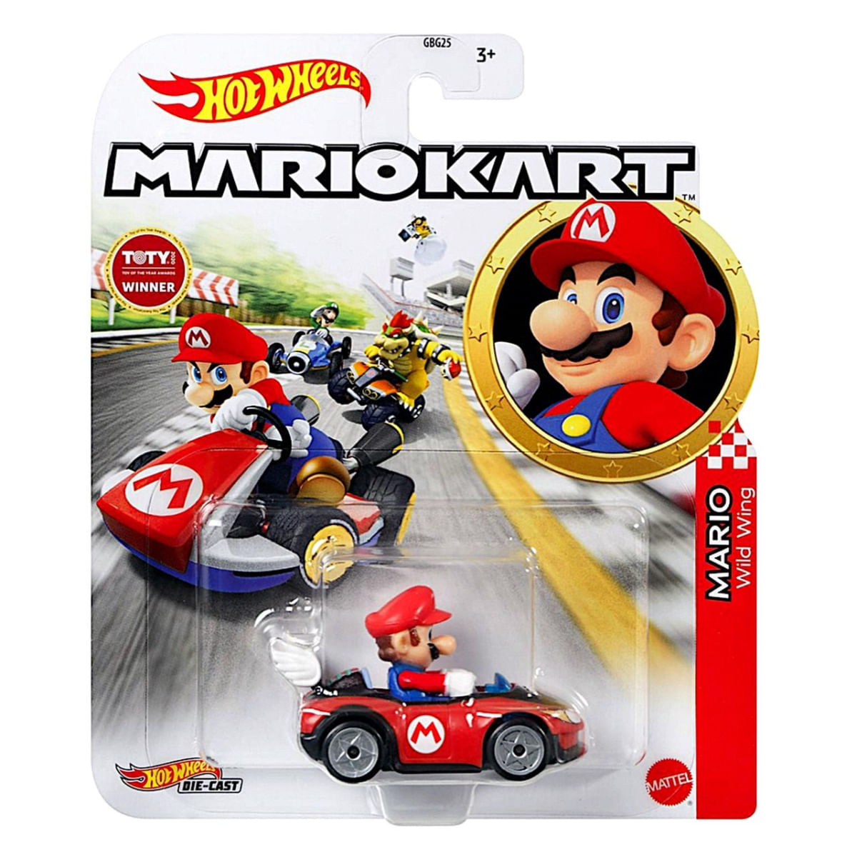 Mario - Wild Wing - Mario Kart - 1/64 - Hot Wheels
