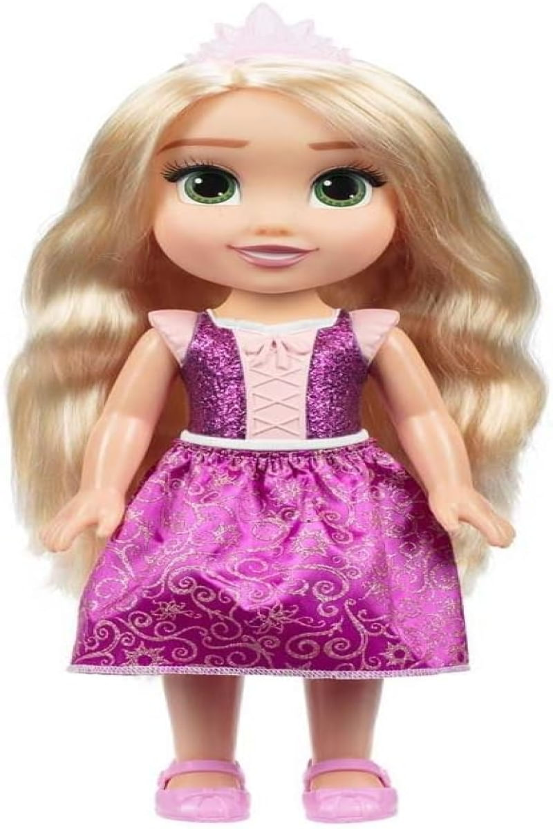 Boneca Toddler Princesas 38cm Rapunzel Multikids BR2016