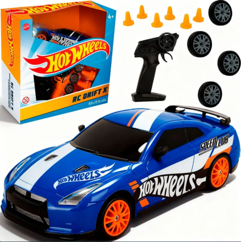 Hot Wheels De Controle Remoto Drift 1:24  Multikids Br2448