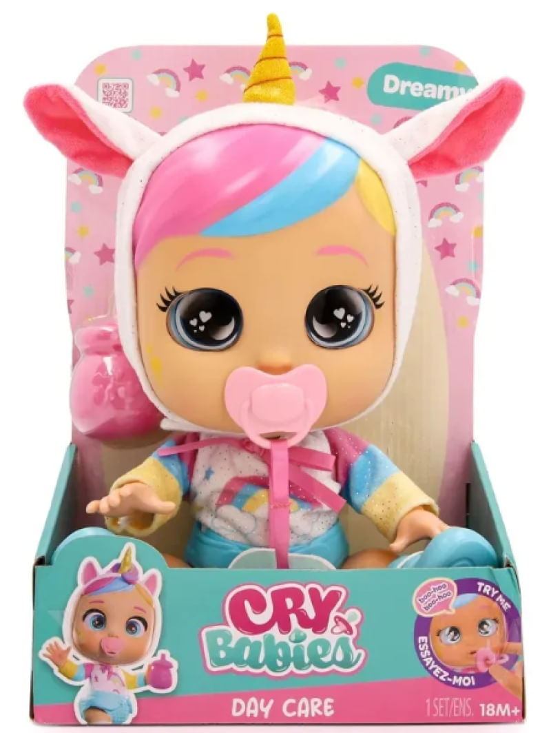 Boneca Cry Babies Day Care Dreamy Multikids BR2461
