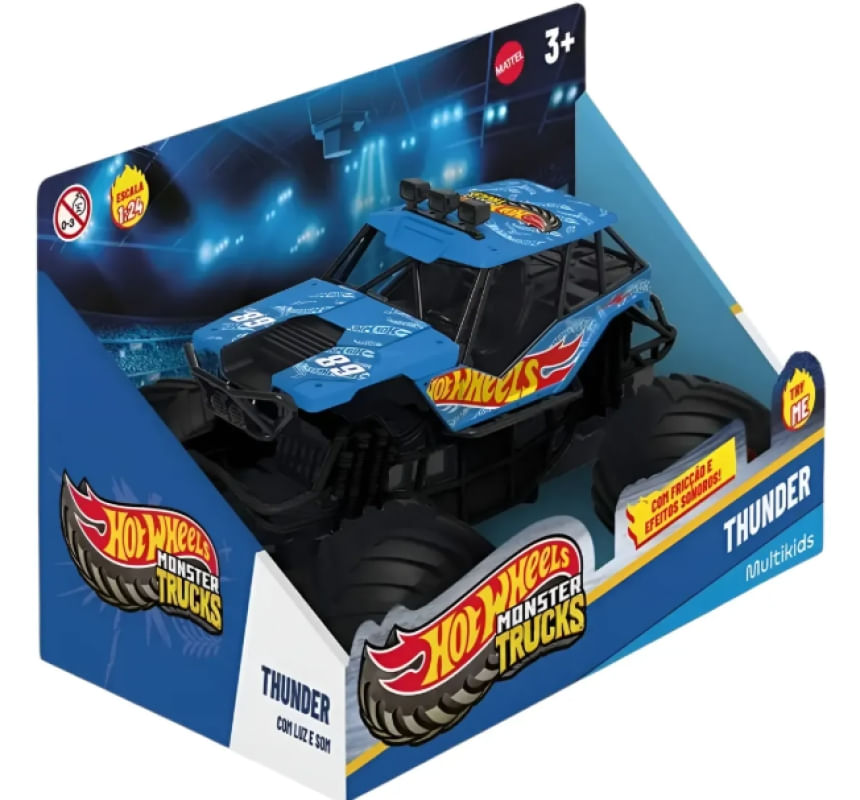 Brinquedo Caminhão Monstro Hot Wheels Multikids Br2528