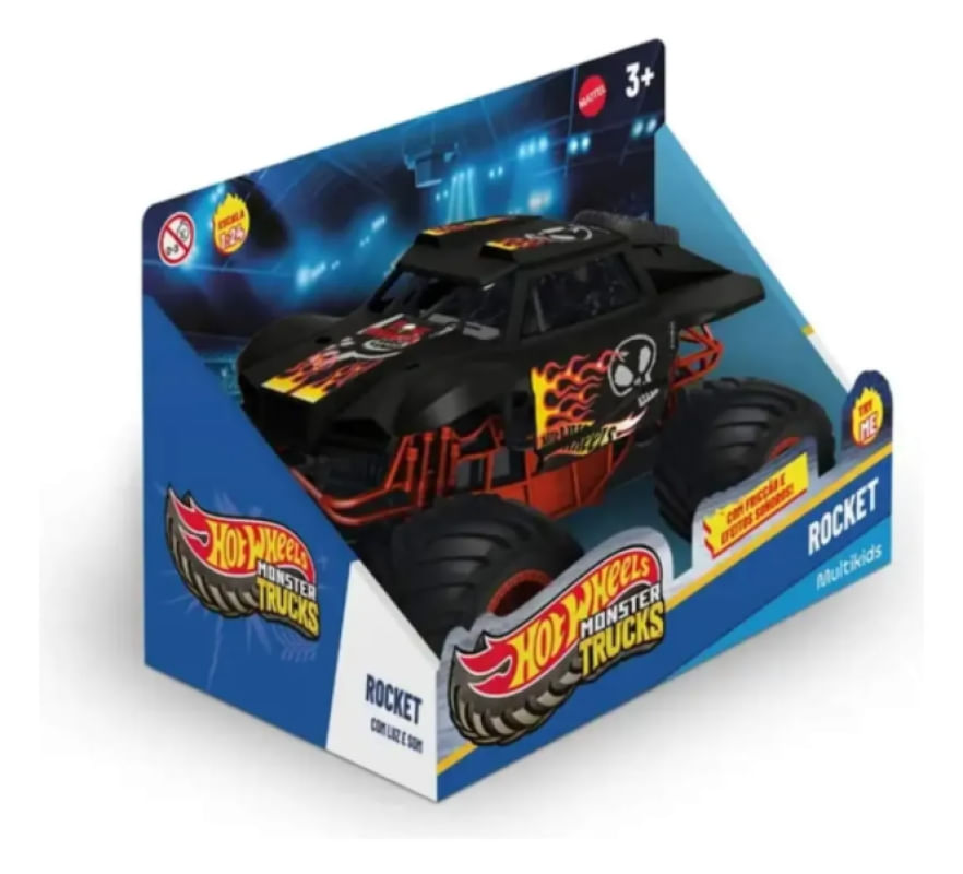 Hot Wheels Monster Truck Titan Caminhão Multkids BR2529
