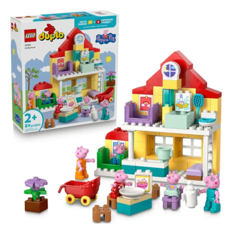 Duplo Casa De Família Da Peppa Lego 10467