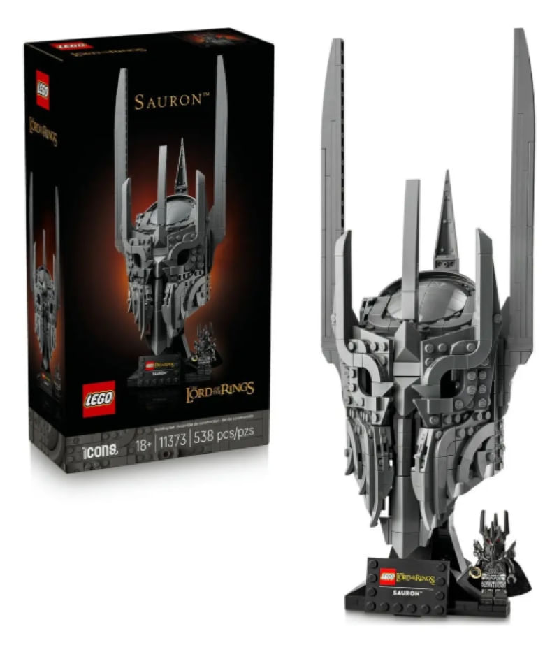 O Senhor dos Anéis: Capacete do Sauron Lego 11373